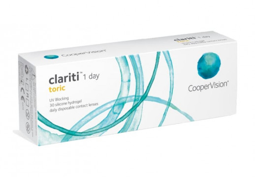 Контактные Линзы Clariti 1 day toric, 30 линз