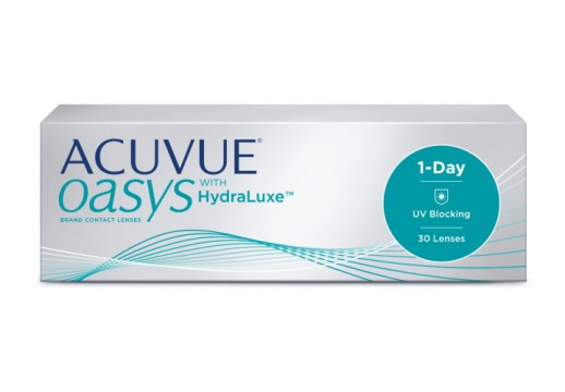 Контактные Линзы ACUVUE OASYS 1-DAY with HydraLuxe, 30 линз