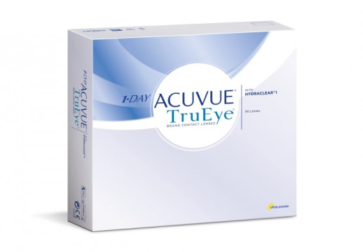 Контактные линзы 1-DAY ACUVUE TruEye with HYDRACLEAR 1, 90 линз
