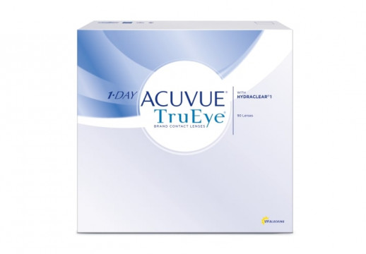 Контактные линзы 1-DAY ACUVUE TruEye with HYDRACLEAR 1, 90 линз