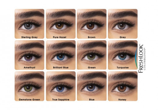 Контактные линзы FreshLook ColorBlends, 2 линзы