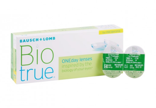 Контактные Линзы Biotrue ONEday for Presbyopia, 30 линз