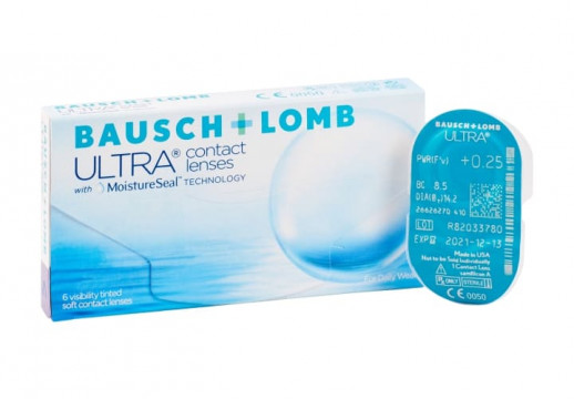 Контактные Линзы Bausch+Lomb ULTRA, 6 линз