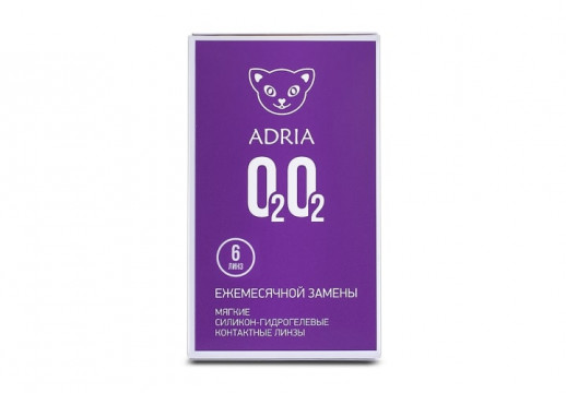 Контактные Линзы Adria O2O2, 6 линз