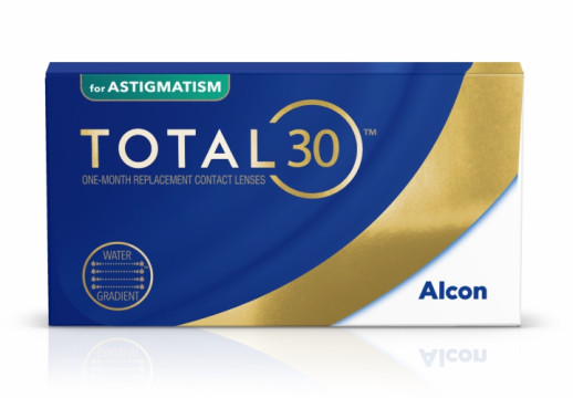 Контактные Линзы TOTAL30 for Astigmatism, 3 линзы