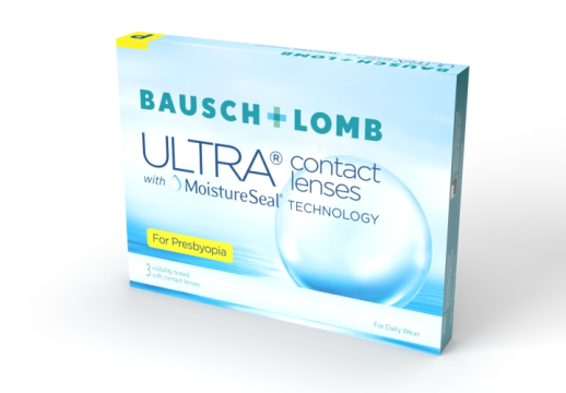 Контактные линзы Bausch+Lomb ULTRA for Presbyopia, 3 линзы
