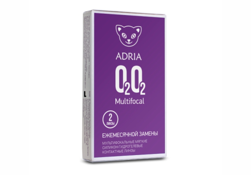 Контактные линзы Adria O2O2 MULTIFOCAL, 2 линзы