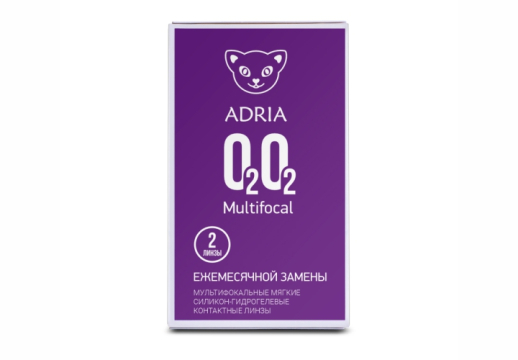 Контактные линзы Adria O2O2 MULTIFOCAL, 2 линзы