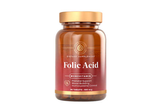 Витамины и БАДы FOLIC ACID (фолиевая кислота в таблетках)