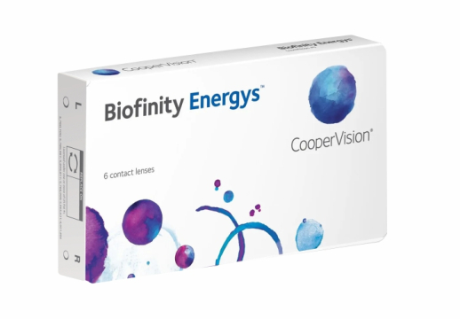 Контактные линзы Biofinity Energys, 3 линзы