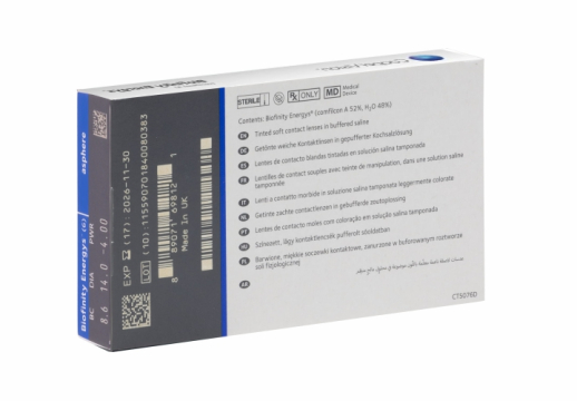 Контактные линзы Biofinity Energys, 3 линзы