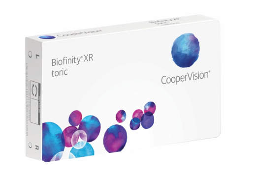 Контактные линзы Biofinity Toric XR, 3 линзы