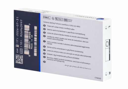 Контактные линзы Biofinity Toric XR, 3 линзы