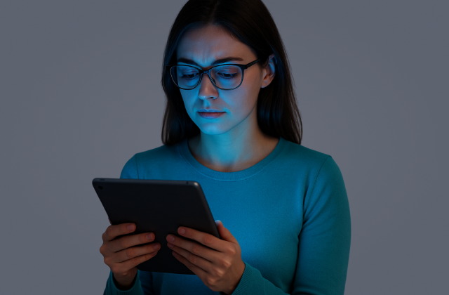 Синий свет: скрытая опасность для ваших глаз