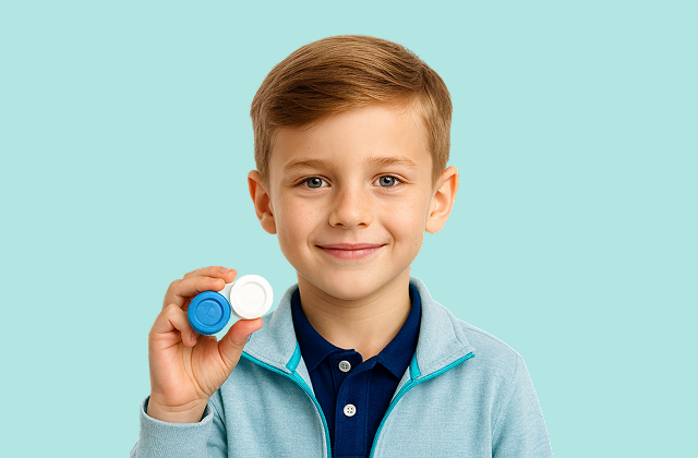 Мягкие контактные линзы для контроля детской миопии