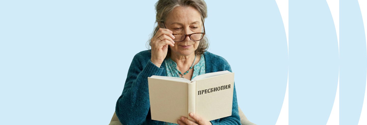 Возрастная пресбиопия (дальнозоркость): что это, почему возникает и как с ней бороться