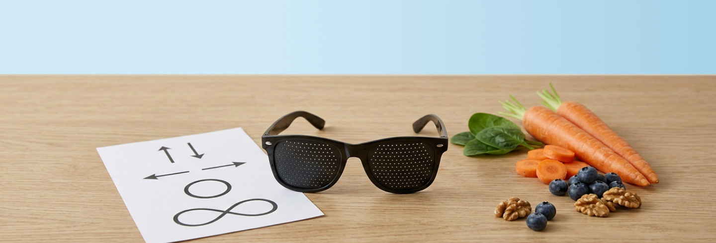 Можно ли улучшить зрение в домашних условиях: что действительно помогает, а что — нет