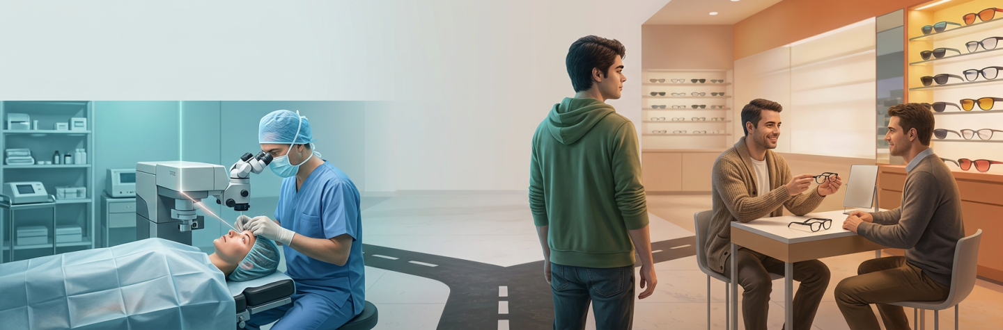 Лазерная коррекция зрения: плюсы и минусы