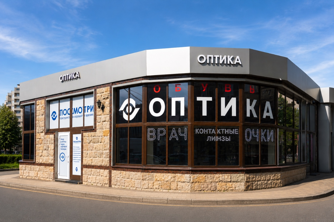 Салон оптики у ст.м. Пионерская