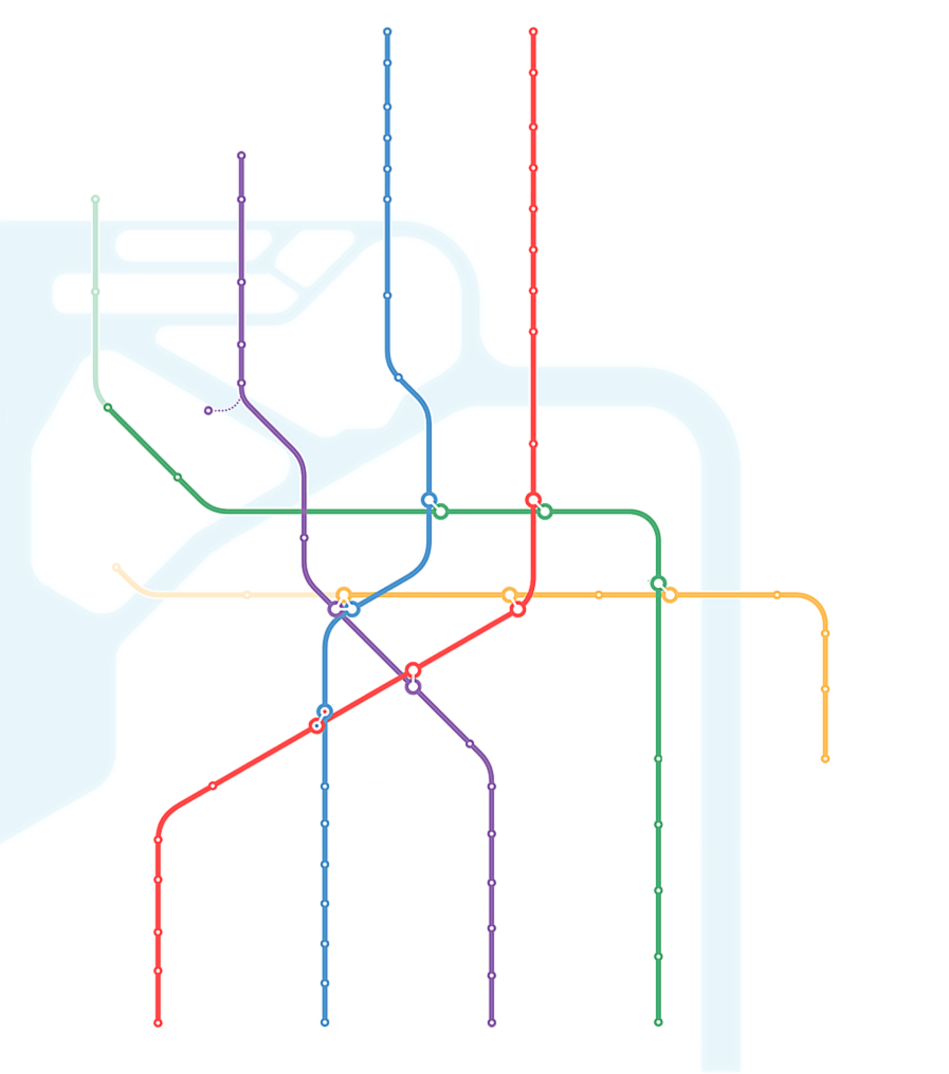 схема метро